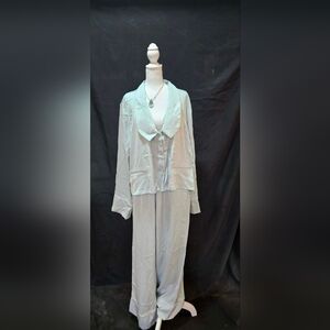 Nap Baby Blue Striped Lounge Set